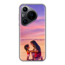 Чехол с мультфильмом Моана Huawei Pura 70 PRO (Моана и Симеа)