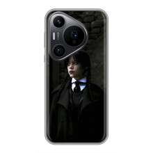 Чехол с дизайном Венздей 2 на Huawei Pura 70 PRO – Уэнсдей в костюме