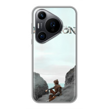 Чехол как приручить дракона на Huawei Pura 70 PRO (Дракон лого)