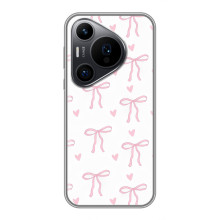 Чехол с бантиками на Huawei Пура 70 ПРо – Маленькие бантики