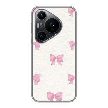 Чехол с бантиками на Huawei Пура 70 ПРо – Большие бантики