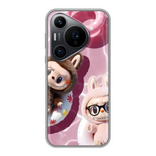 Чехол с Лабубу на Huawei Pura 70 PRO (Игрушка Лабубу)