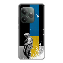 Чехол с украинским воином на Huawei Pura 70 PRO