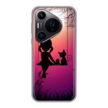 Девчачий Чехол для Huawei Pura 70 PRO – На качели