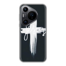 Чехлы для Хuawei Пюра 70 ПРО (Крест Иисуса) – Jesus