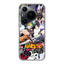 Купить Чехлы на телефон с принтом Anime для Huawei Pura 70 PRO – Наруто постер
