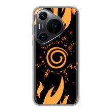 Купить Чехлы на телефон с принтом Anime для Huawei Pura 70 PRO – Солнце Наруто