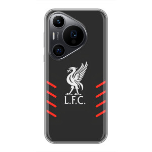 Силиконовые Чехлы принт Футбол на Huawei Pura 70 PRO – Эмблема Liverpool