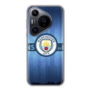 Силиконовые Чехлы принт Футбол на Huawei Pura 70 PRO – ManCity