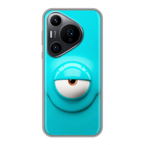 Силиконовые Чехлы (смешные стикеры) для Huawei Pura 70 PRO – Одноглазик