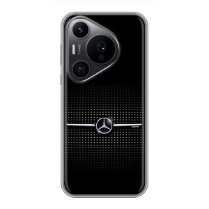 Силиконовый бампер с картинкой машины на Huawei Pura 70 PRO (Mercedes)