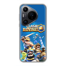 Силиконовый Чехол (атрибутика Клеш Роял) для Huawei Pura 70 PRO – Клеш Король