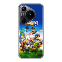 Силиконовый Чехол (атрибутика Клеш Роял) для Huawei Pura 70 PRO – Клеш рояль