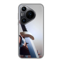 Силиконовый Чехол (атрибутика Клеш Роял) для Huawei Pura 70 PRO – Меч варвара