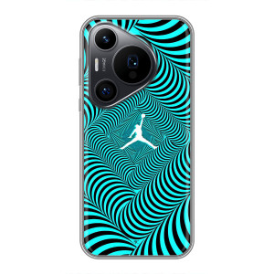 Силиконовый Чехол Nike Air Jordan на Хuawei Пюра 70 ПРО – Jordan