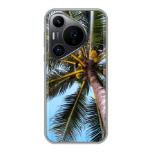Силіконовий чохол з КАРТИНКАМИ літо для Huawei Pura 70 PRO (AlphaPrint) (Пальма)
