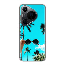 Силіконовий чохол з КАРТИНКАМИ літо для Huawei Pura 70 PRO (AlphaPrint) (Погляд літо)