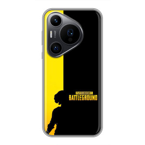Чохол (TPU) з картинкою "Лого Пабг" на Гуавеї Пюра 70 ПРO – Battlegrounds