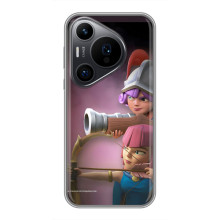 Чехол з героями Клеш Рояль для Huawei Pura 70 PRO (Три мушкетёра)