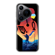 ЗСУ Чехлы (TPU) для Huawei Pura 70 PRO (ЗСУ Врач)