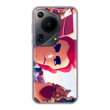 Бампер (ТПУ) с принтом Brawl Stars на Хuawei Пура 70 Ультра (Кольт)