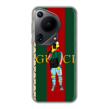 Брендновые Чехлы для Huawei Pura 70 Ultra - (PREMIUMPrint) (Барт ГУЧЧИ)