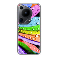 Чехлы (ART) Цветы на Huawei Pura 70 Ultra (VPrint) (Семицветик)