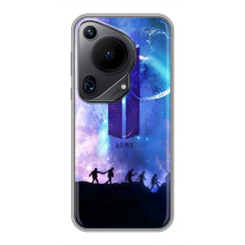 Чехлы BTS для Huawei Pura 70 Ultra (AlphaPrint) – Army BTS