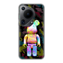 Чехлы для Huawei Pura 70 Ultra - Bearbrick Louis Vuitton (PREMIUMPrint) (Яркий Bearbrick)
