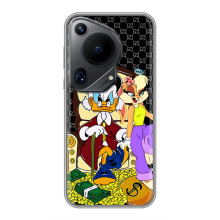 Чехлы для Huawei Pura 70 Ultra - Скрудж МакДак Louis Vuitton (PREMIUMPrint) (Стильная Утка)