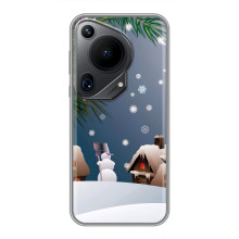 Чехлы на Новый Год Huawei Pura 70 Ultra (Зима)