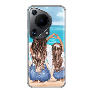 Чохол з друком для Huawei Pura 70 Ultra - (Мама з дитинкою) (AlphaPrint)