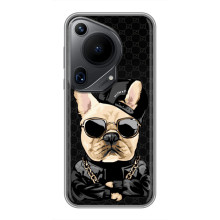 Чехлы с крутыми принтами для Huawei Pura 70 Ultra - (PREMIUMPrint) (Стильная собака)