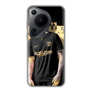 Силиконовый Чехол Huawei Pura 70 Ultra – Gold Neymar