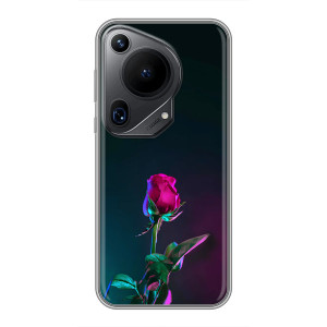 Чехлы с принтом Розочки для Huawei Pura 70 Ultra – Ночная роза