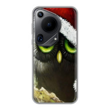 Чехлы с принтом СОВЫ для Huawei Pura 70 Ultra – Новогодняя Сова