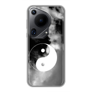 Чехлы с принтом Спортивная тематика для Huawei Pura 70 Ultra – Инь-Янь