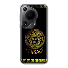 Чехлы VERSACE для Гуавей Пура 70 ультра (PREMIUMPrint) (Logo Versace)