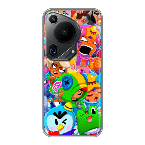 Чехол для Huawei Pura 70 Ultra Бравл Старс (VPrint)