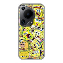 Чехол Губка Боб для Гуавей Пура 70 ультра (Эмоции Спанч Боба)
