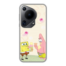Чехол Губка Боб для Гуавей Пура 70 ультра (Патрик и Боб)