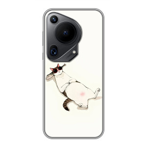 Чехол на тематику: Коты для Huawei Pura 70 Ultra – Отдых