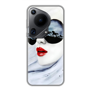 Чехол с картинкой Модные Девчонки Huawei Pura 70 Ultra (Любительница коней)