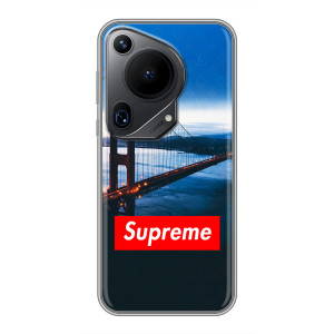 Чеохол для Huawei Pura 70 Ultra з картинкою Supreme (AlphaPrint)