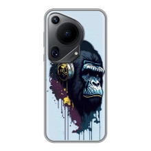 Чехол с Обезьянами Huawei Pura 70 Ultra - (AlphaPrint)