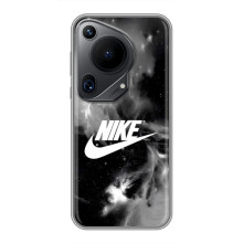 Чехол для Huawei Pura 70 Ultra - с принтом Найк (AlphaPrint) (Лого Найк)