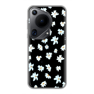 Чехол с ромашками на Huawei Pura 70 Ultra – Маленькие ромашки