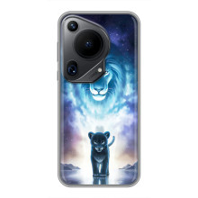 Чехол со Львом для Huawei Pura 70 Ultra (VPrint) (Маленький лев)