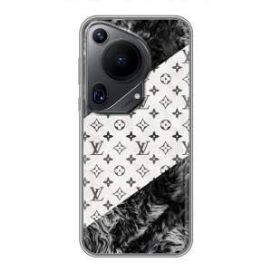 Чохол Стиль Louis Vuitton на Huawei Pura 70 Ultra – LV на білому
