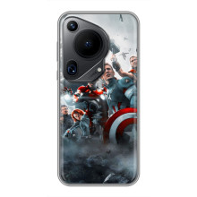 Чехол Супергерои Марвел на Хuawei Пура 70 Ультра – Команда марвел